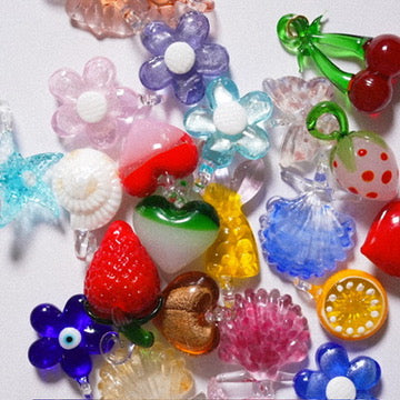 ☀️ Pendentif à enfiler Printemps