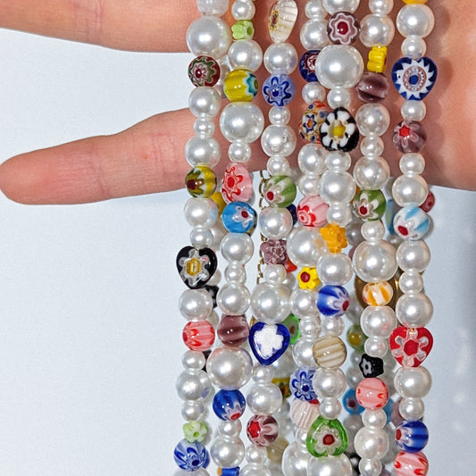 ♡ collier Millefiori