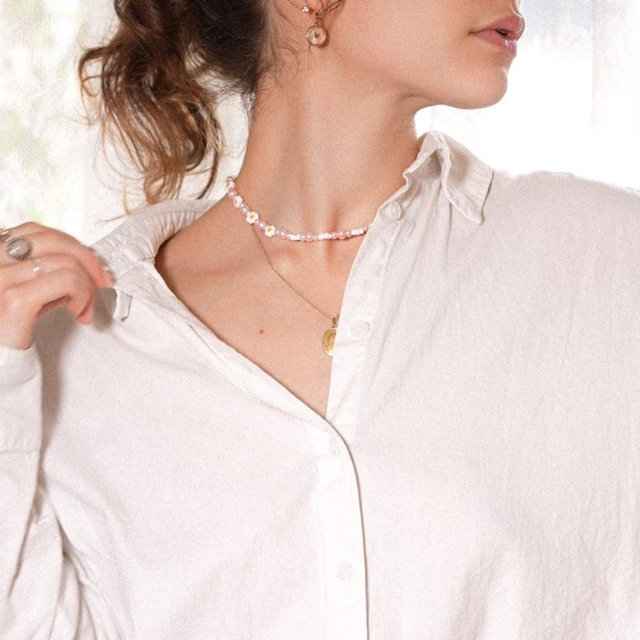 ♡ collier Marguerite
