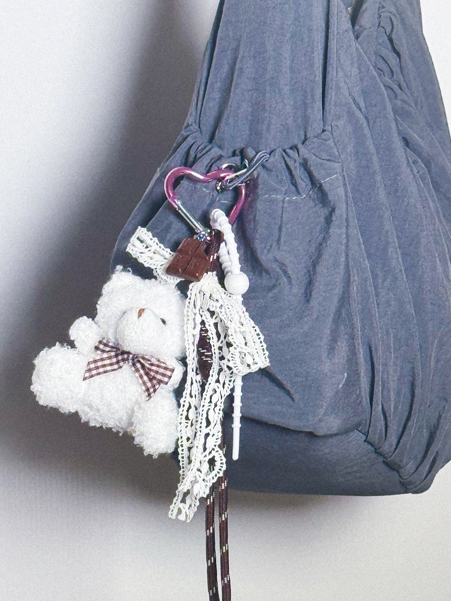 ♡ Bijou de sac ours en chocolat