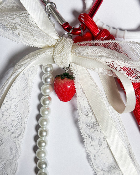 ♡ Bijou de sac fraise