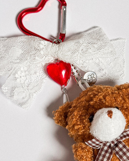 ♡ Bijou de sac ourson marron