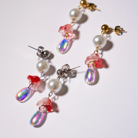 🎨 Boucles d'oreilles Larmes