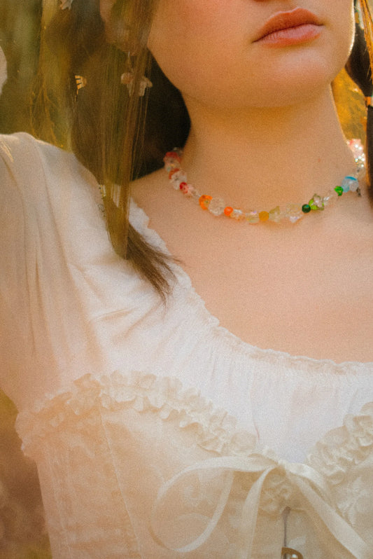 🧚🏻♀️ collier Fée Arc-en-ciel