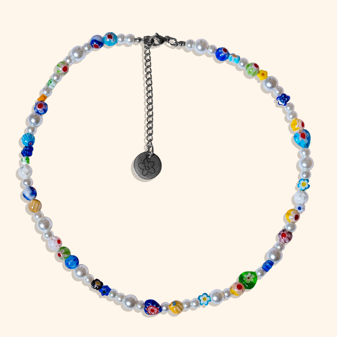 ♡ collier Millefiori