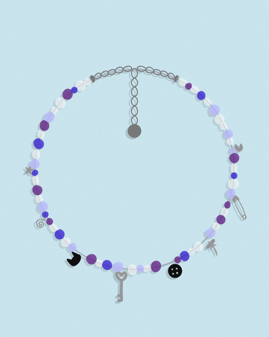 Collier inspiration Coraline