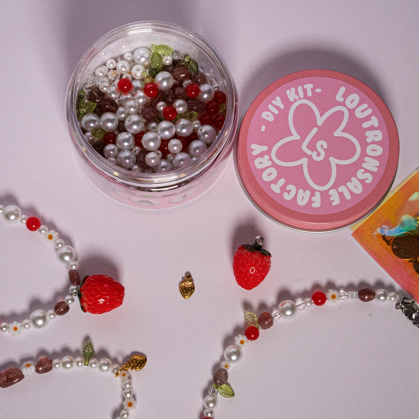 Kits 3 colliers - Fraise 🍓