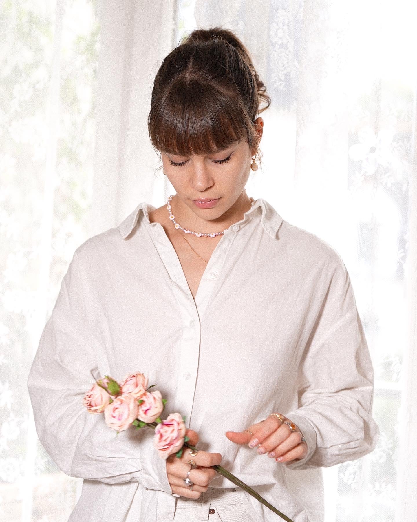♡ collier Marguerite
