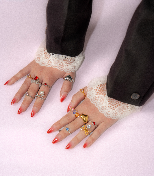 🎀 Bague Spiky Love