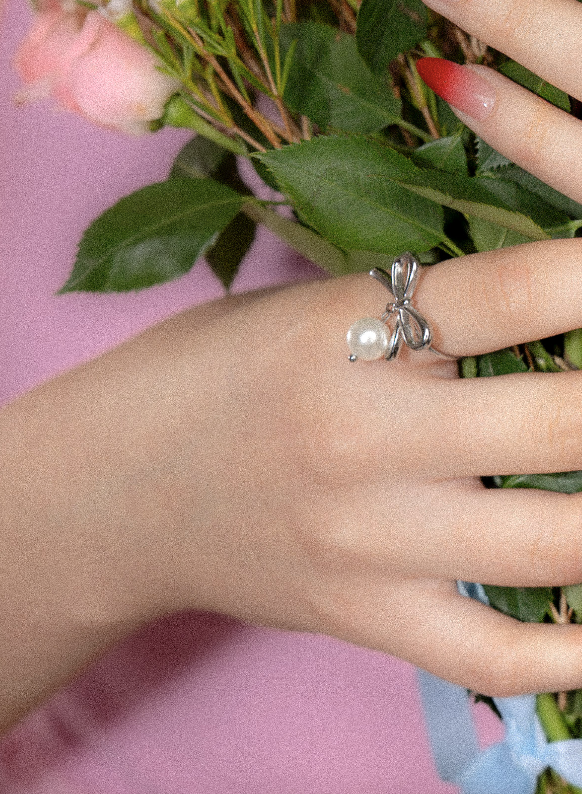 🎀 Bague nœud