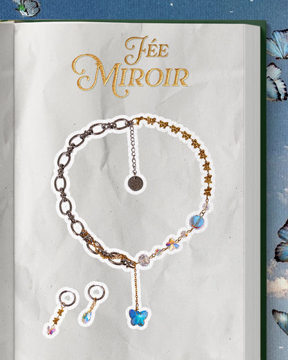 🧚🏻‍♀️ boucles d'oreilles Fée Miroir