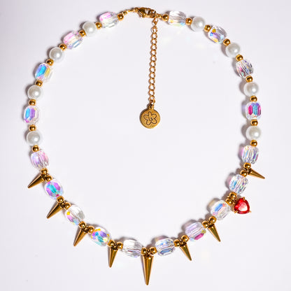 🎀 Collier spiky love