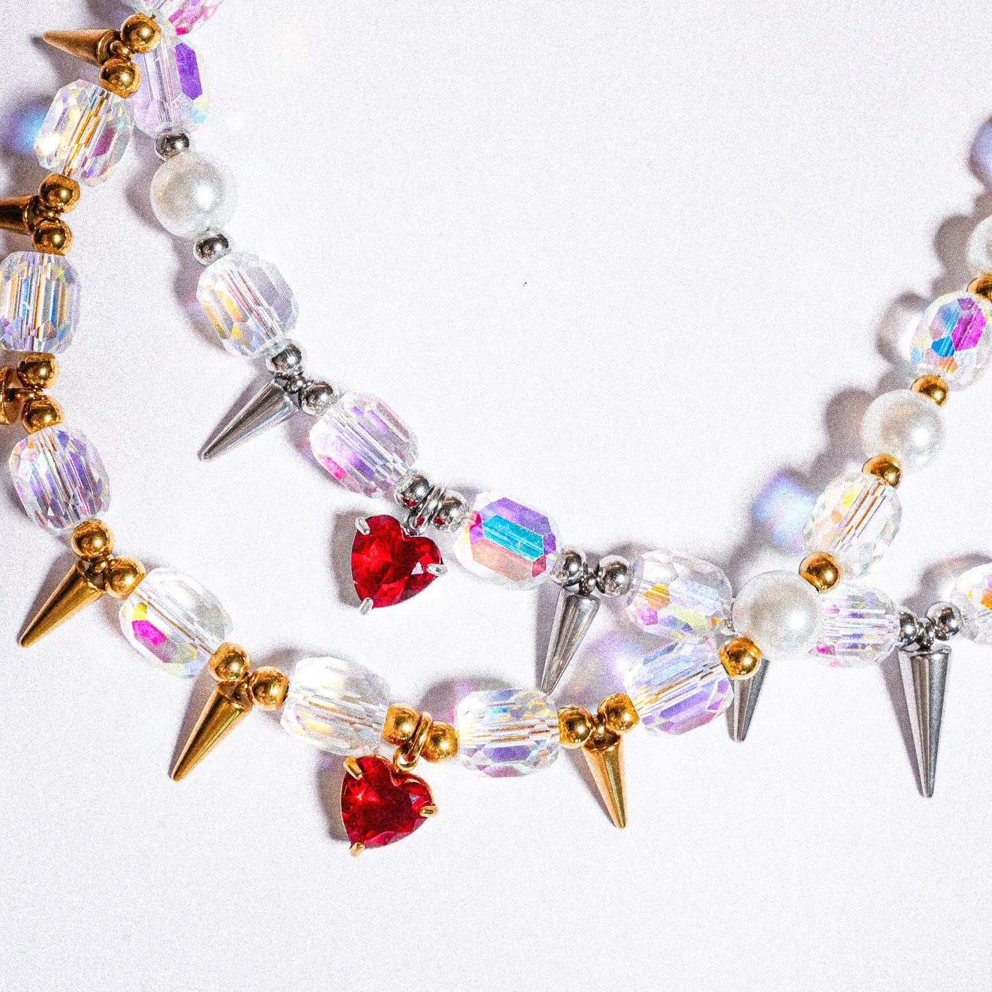 🎀 Collier spiky love