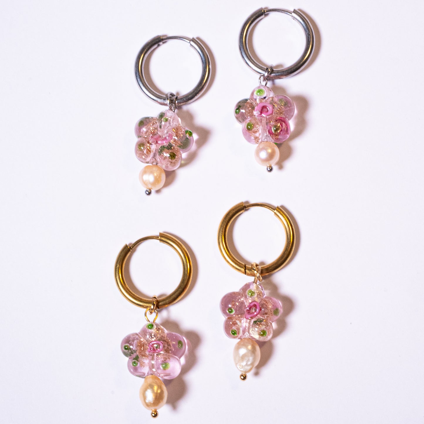 🧚🏻‍♀️ boucles d'oreilles Fées des Jardins