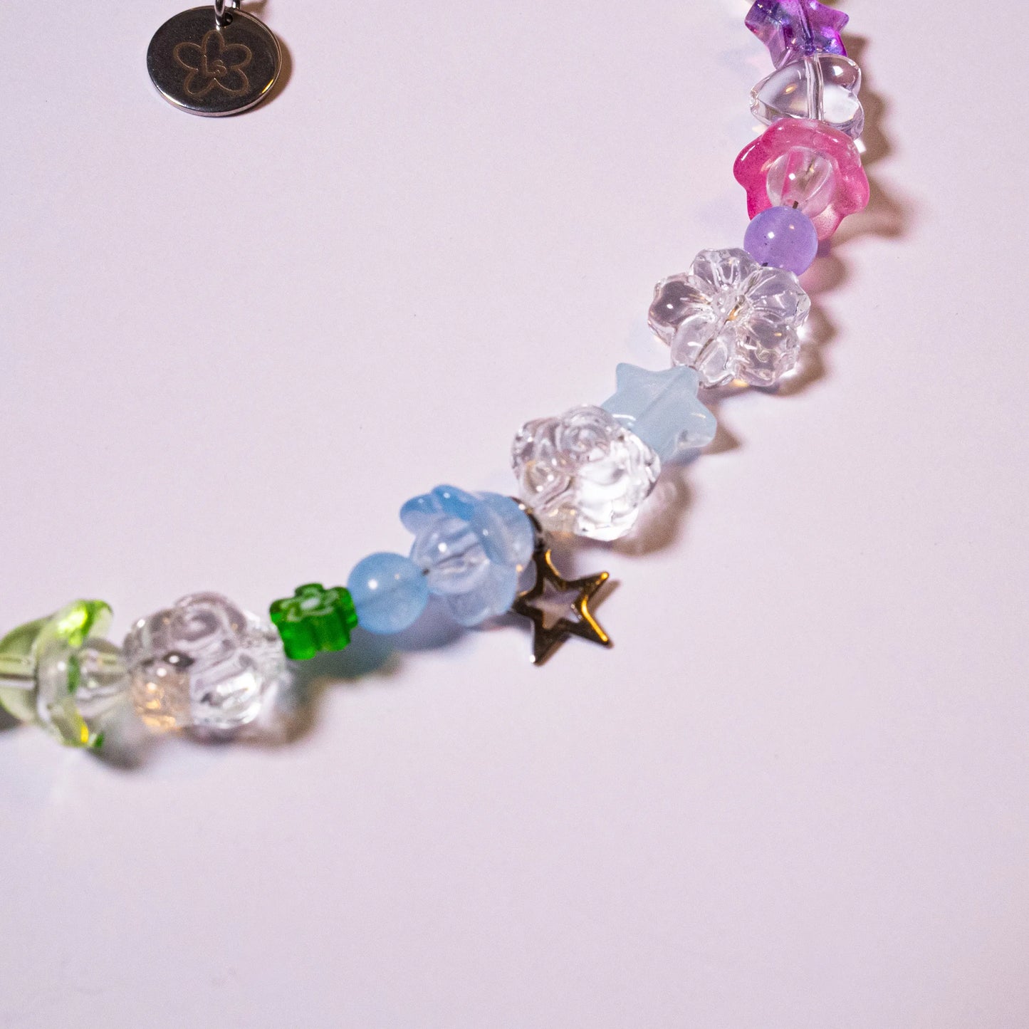 🧚🏻‍♀️ collier Fée Arc-en-ciel