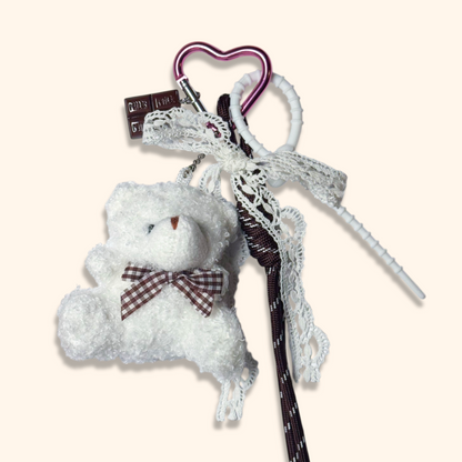 ♡ Bijou de sac ours en chocolat