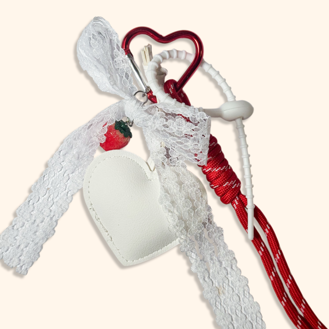 ♡ Bijou de sac fraise