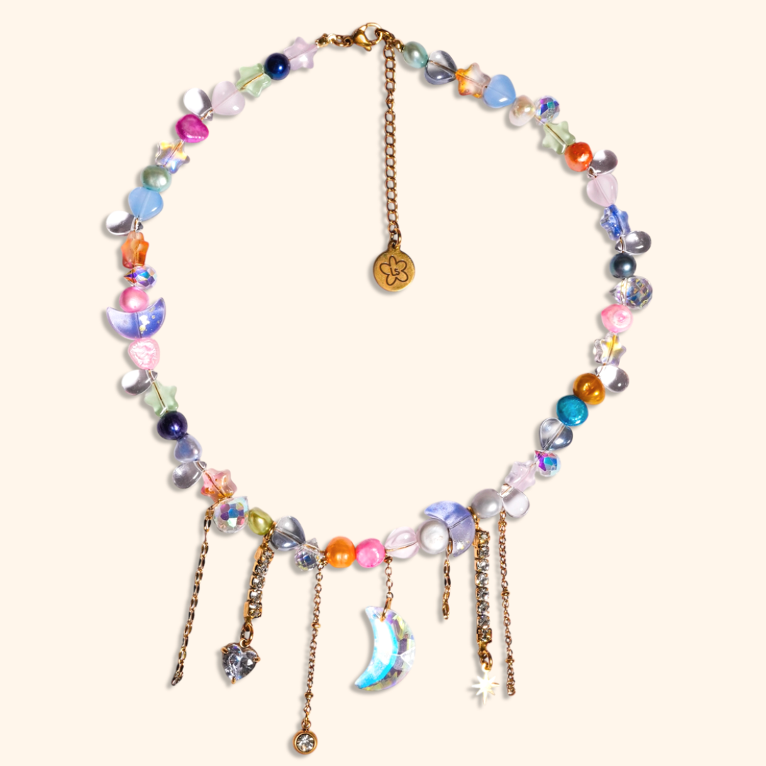 🎀 Collier lunatique