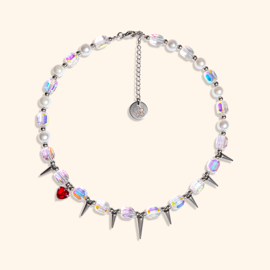 🎀 Collier spiky love