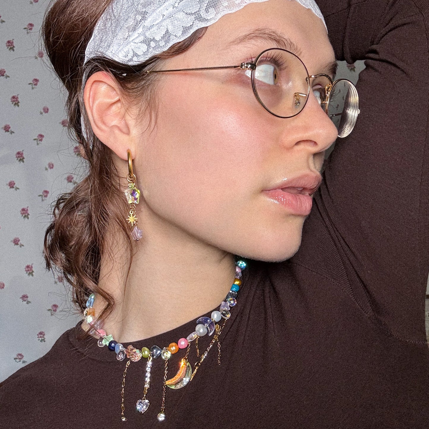 🎀 Boucles d'oreilles Lunatique