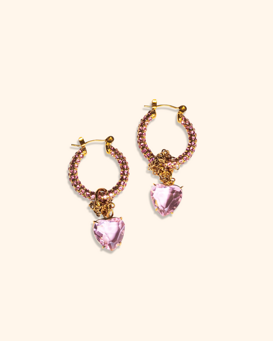 ♡ boucles d'oreilles star (interchangeables)