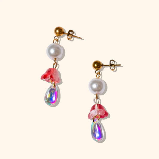 🎨 Boucles d'oreilles Larmes