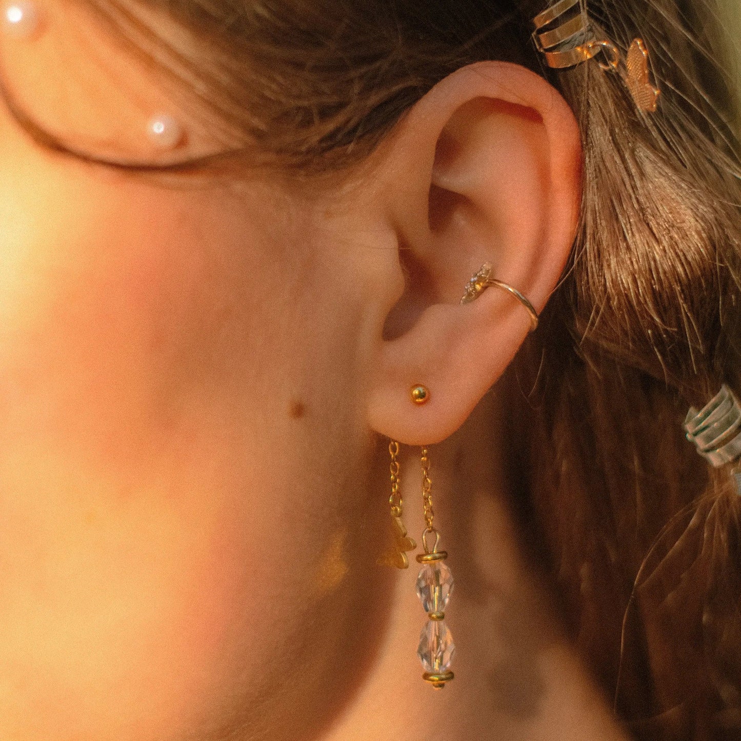 🧚🏻‍♀️ boucles d'oreilles Fée du temps
