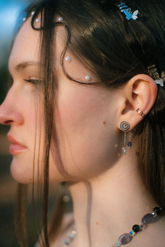 🧚🏻‍♀️ boucles d'oreilles Fée des Brumes