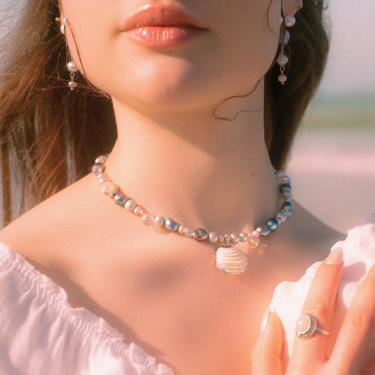 🧚🏻‍♀️ boucles d'oreilles Fée de la Mer