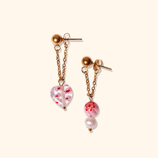 🧚🏻‍♀️ boucles d'oreilles Fée de l'Amour