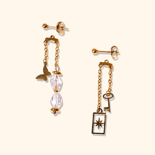 🧚🏻‍♀️ boucles d'oreilles Fée du temps