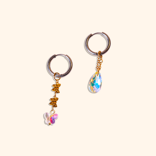 🧚🏻‍♀️ boucles d'oreilles Fée Miroir
