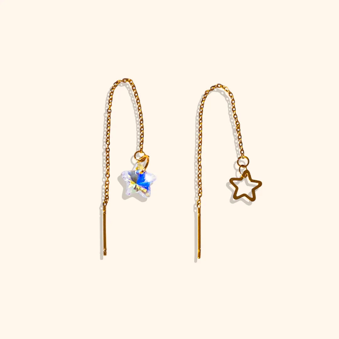 🧚🏻‍♀️ boucles d'oreilles Fée des Constellations