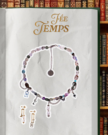 🧚🏻‍♀️ boucles d'oreilles Fée du temps