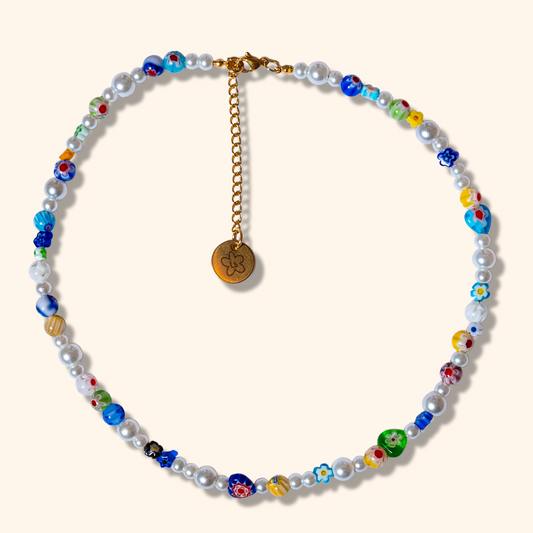 ♡ collier Millefiori