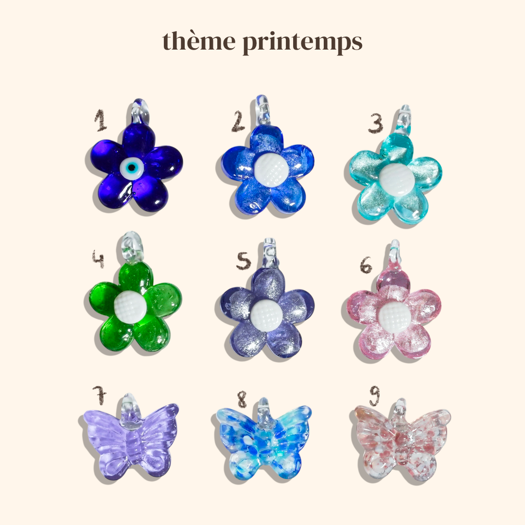 ☀️ Pendentif à enfiler Printemps