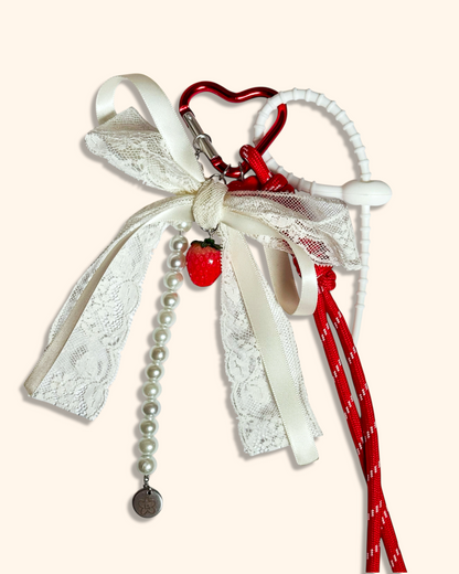 ♡ Bijou de sac fraise