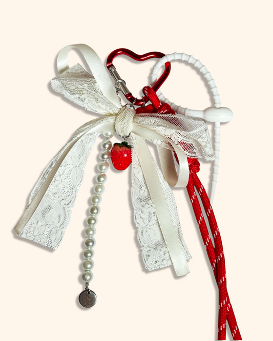 ♡ Bijou de sac fraise