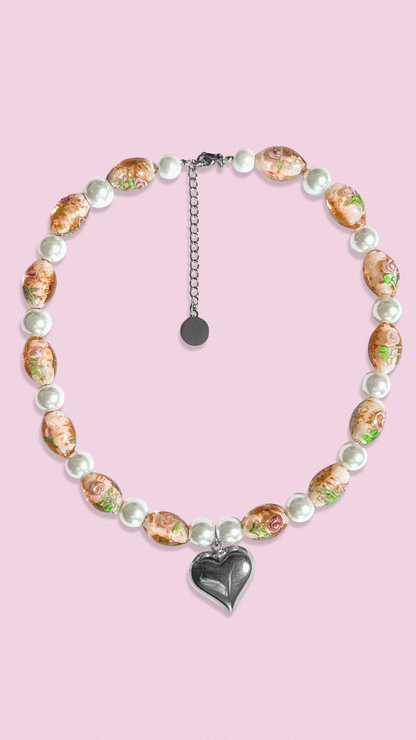 Collier roses