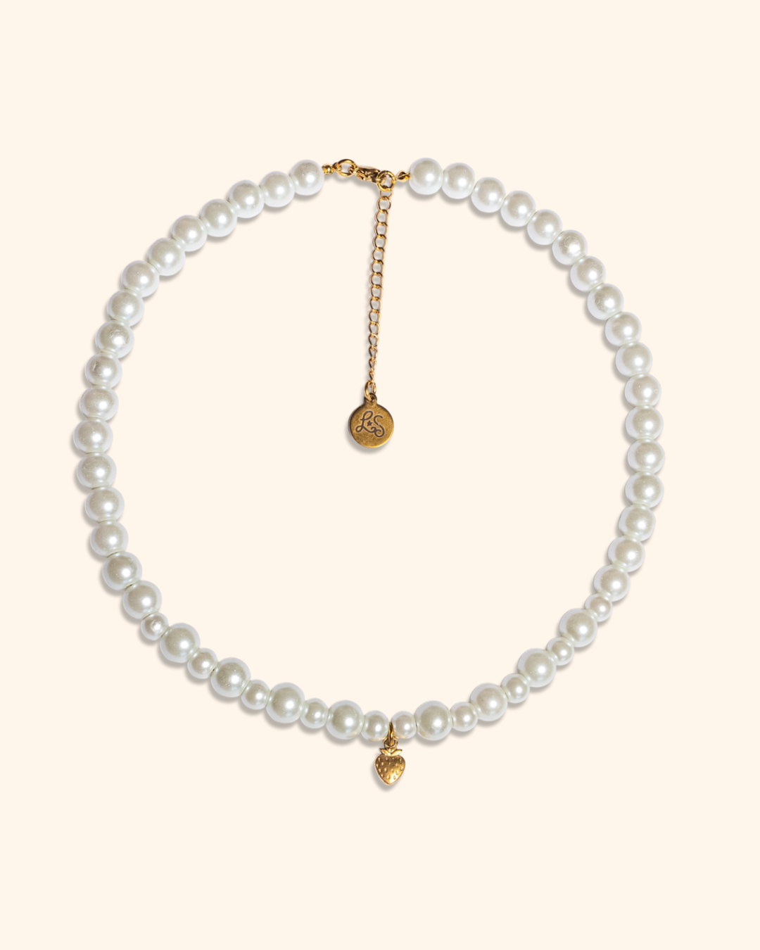 ♡ collier perles nacrées