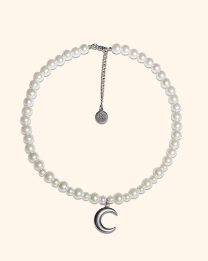 ♡ collier perles nacrées
