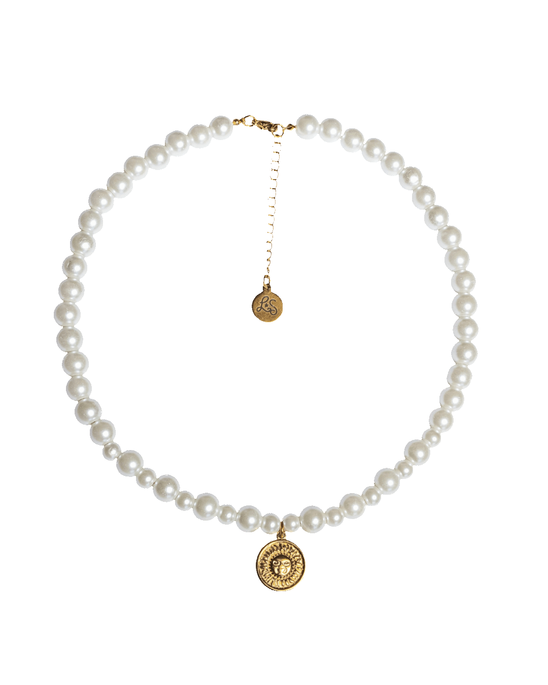 ♡ collier perles nacrées