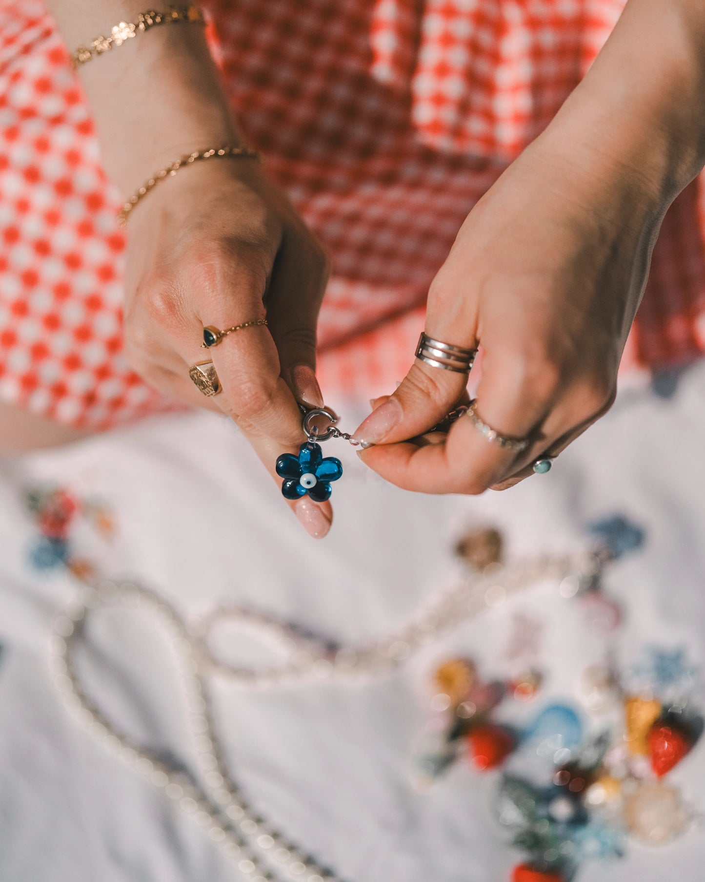 ☀️ Pendentif à enfiler Coeur