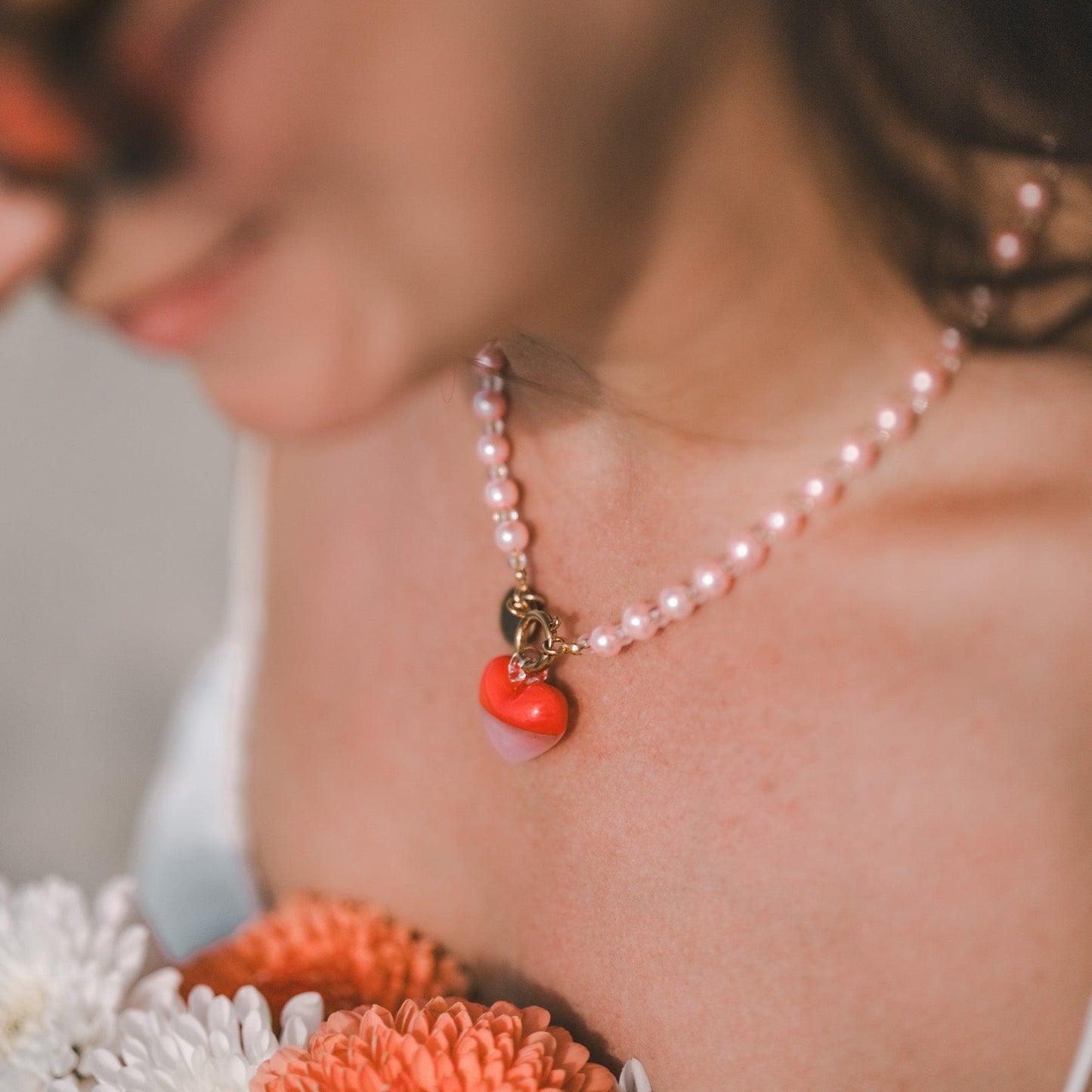 ☀️ Pendentif à enfiler Coeur