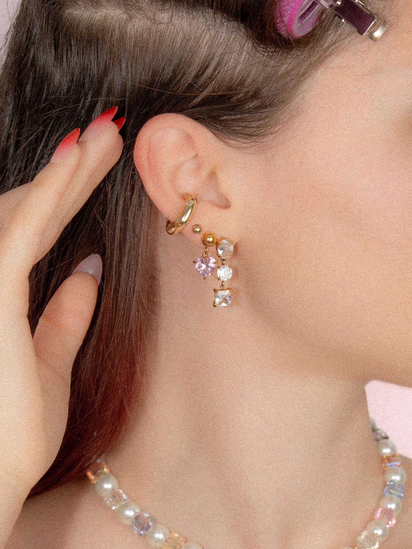 🎀 Boucles d'oreilles Chance