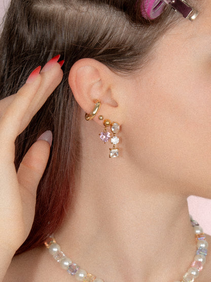 🎀 Boucles d'oreilles Princesse