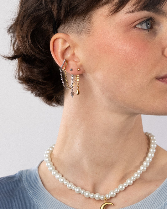 ♡ ear cuff chaine