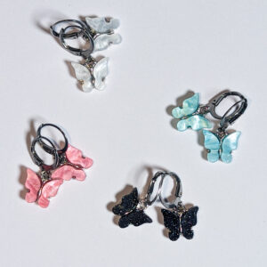 Boucles d’oreilles papillon